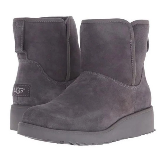 UGG Kristin Women's Water Resistant Slim Collection Wedge Booties - Picture 1 of 13
